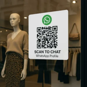 MYQR STICKER whatsapp profile