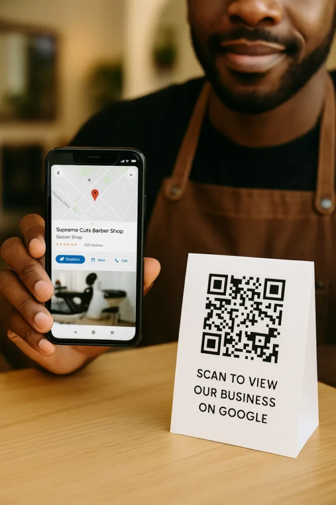 google my business profile setup optimization services kenya local seo digital visibility myqr solution 2025